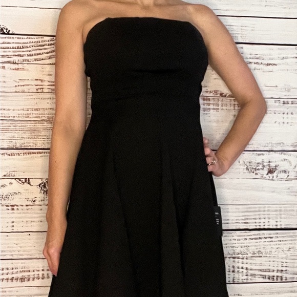Lulus Out and About Black Skater Dress - Picture 2 of 6